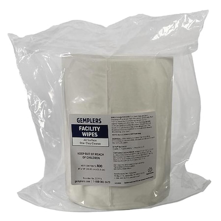 Gemplers Facility Wipes 1574